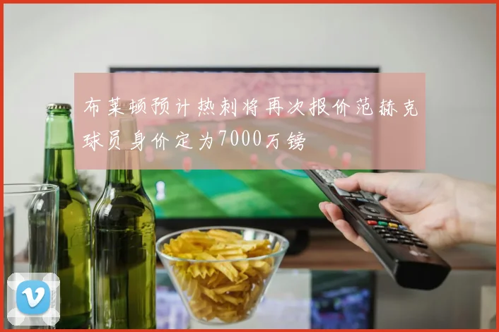 布莱顿预计热刺将再次报价范赫克球员身价定为7000万镑
