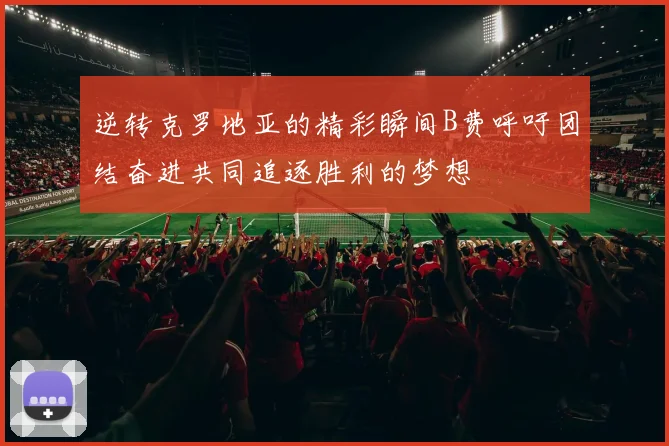 逆转克罗地亚的精彩瞬间B费呼吁团结奋进共同追逐胜利的梦想
